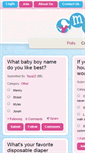 Mobile Screenshot of mommypolls.com